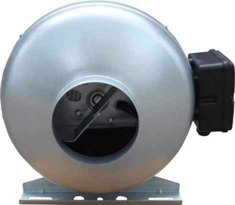 Вентилятор канальный круглый ВКК-100 с кронштейном